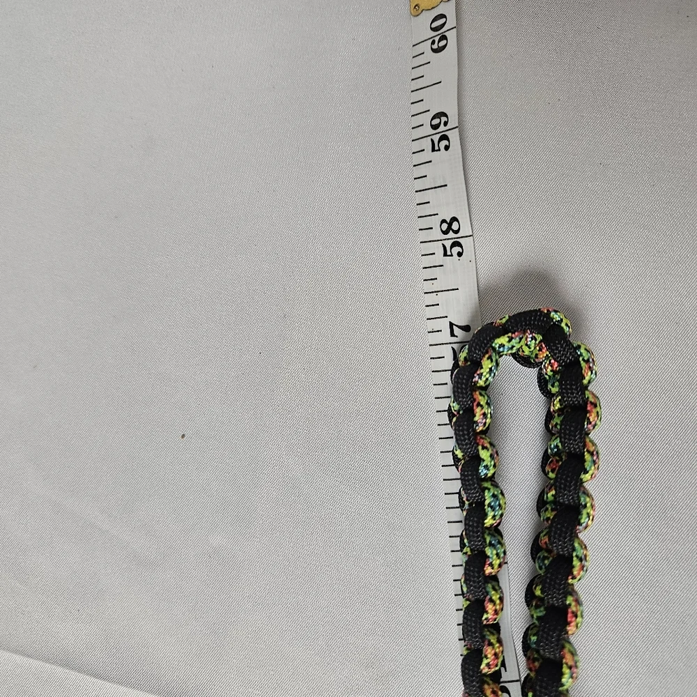 Handmade 550 Paracord Braided Dog Leash with‎ Metal Clip
